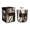 Candles “White Marble”, “Black Marble”, in Glass Jar, 150 g