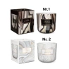 Candles “White Marble”, “Black Marble”, in Glass Jar, 150 g