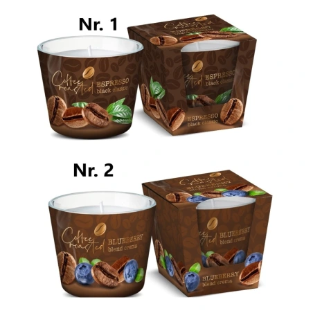 Candle “Coffee Roasted” in Glass Jar, 115 g, Burning Time – 30 h