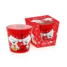 Scented Candle in Glass Jar Winter Teddy Bear, 115 g, Burn Time - 30 h