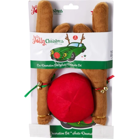 Car Decoration Set “Reindeer”