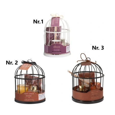 Aroma Set in a Cage, 20 cm