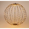 Dekoracija – sfera, 60 cm, 400 LED