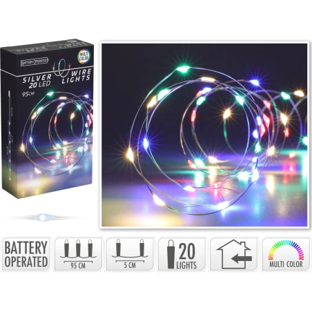 LED spuldzes, 20 LED, 95 cm