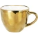 Cup, 80 ml, Gold Color