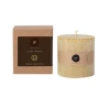 Scented Palm Wax Lucky Candle “YELLOW”, 7 cm, Burning Time - 38 h