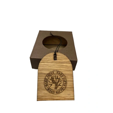 Hanging Oak Veneer Car Fragrance “RICHE”