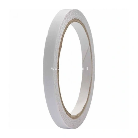 Double-Sided Adhesive Tape, 1.5 cm × 10 yd (9.10 m), White Color