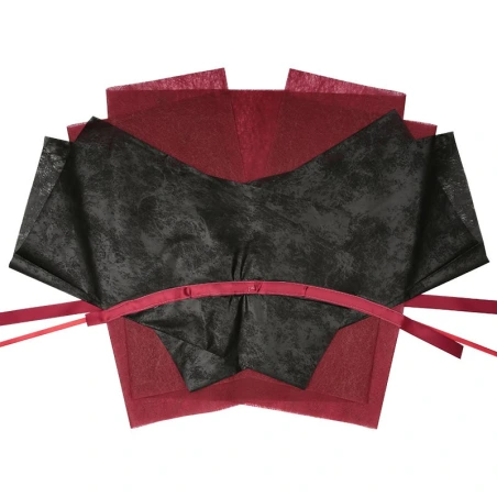 Iepakojuma papīrs, 1 pak. – 2 gab., (44+56+89,5)×68 cm, ķiršu krāsas