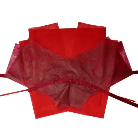 Iepakojuma papīrs, 1 pak. – 2 gab., (44+56+89,5)×68 cm, sarkanas krāsas