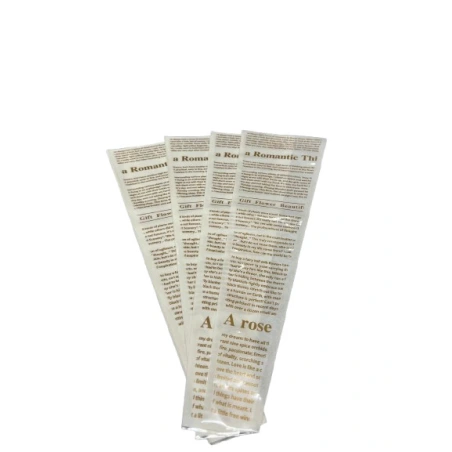 Uzmavas ziediem, (12.5+4)×40 cm, 1 paka - 30 gab.