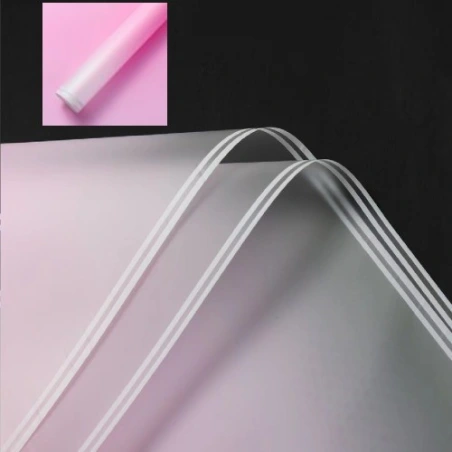 Wrapping Paper, 58×58 cm, Pink Color, 1 Pack - 20 Pcs