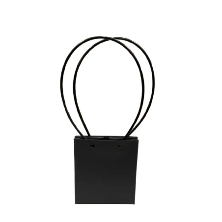 Gift Bag, 12.5×13×15 cm, Black Color