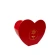 Gift Box, heart-shaped, 11×13.5×9.5 cm, red colour