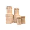 Gift Boxes, 1 set – 6 pcs, light sand colour