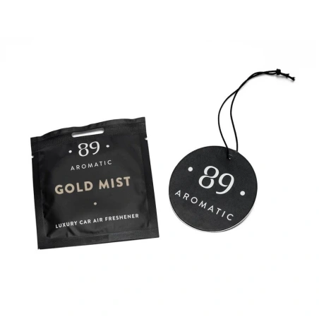 Karājamais papīra gaisa atsvaidzinātājs “Gold Mist”