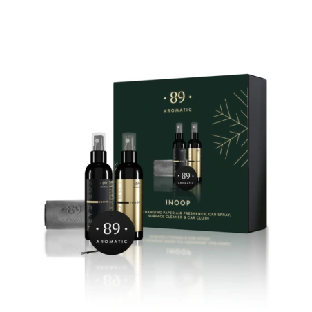 Car Care Set (Christmas Collection). Scent "Inoop" – Cedarwood, Cinnamon and Plum