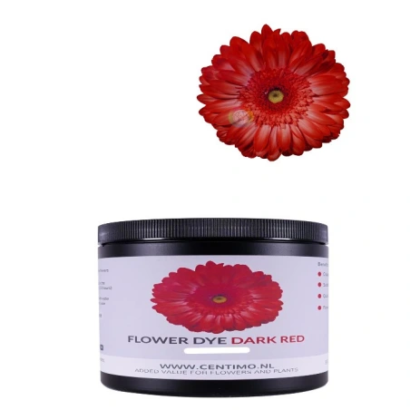 Įsigeriantys gėlių dažai, 100 g, tamsiai raudonos spalvos
