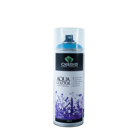 Ūdens krāsas “Aqua Colour Spray”, okeāna zila krāsa, 400 ml