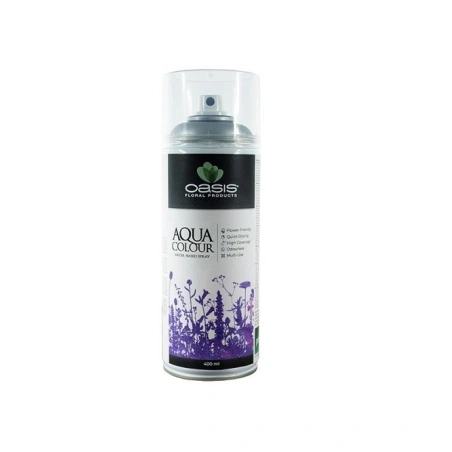 Ūdens krāsas “Aqua Colour Spray”, sudraba metāla krāsa, 400 ml