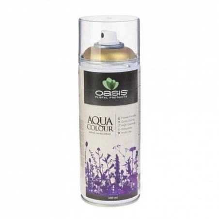 Ūdens krāsas “Aqua Colour Spray”, 400 ml, zelta krāsa