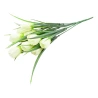 Artificial Tulip Bouquet, H-34 cm, White