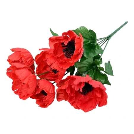 Poppy Bouquet, H-35 cm