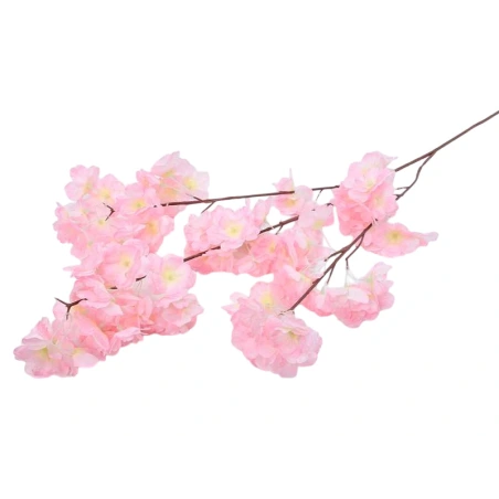Artificial Apple Branch, H-90 cm, Pink