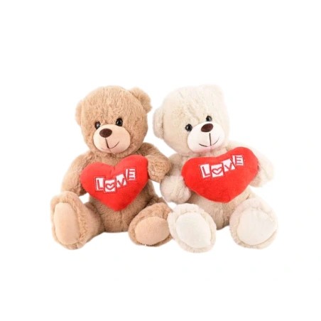 Meškiukas Valentino dienai, 20 cm