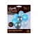 Balloons "Happy Birthday", 12", Silver and Blue, 1 pack - 7 pcs.