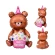 Foil Balloon "Teddy Bear with Birthday Cake", 58×42 cm