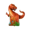 Folijas balons “Dinozaurs”, 66×59 cm, oranžā krāsā