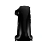 Foil Balloon “Number 1”, 92 cm, Black Color