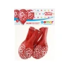 Balloons with Hearts, 12", 1 Pack – 5 pcs.
