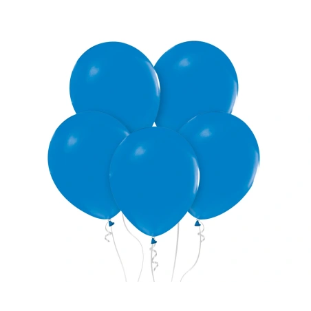 Balloons, 12", Dark Blue Pastel Color, 1 Pack – 50 pcs.