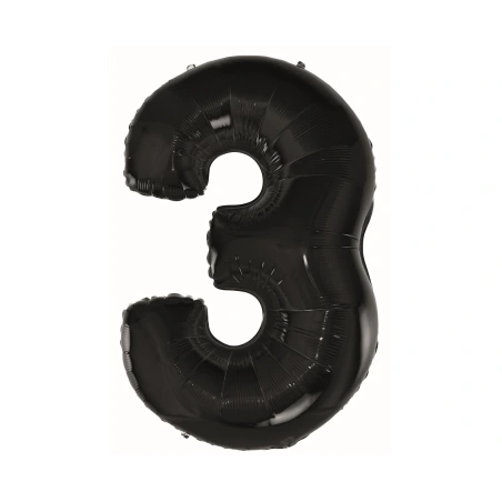 Foil Balloon “Beauty & Charm” “Number 3”, 92 cm