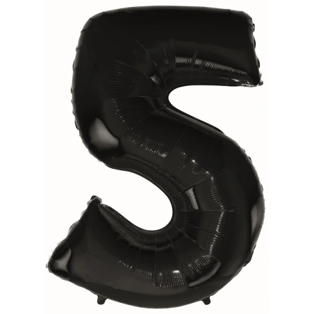 Folijas balons “Beauty & Charm” “Skaitlis 5”, 92 cm