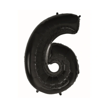 Foil Balloon “Beauty & Charm” “Number 6”, 92 cm