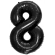 Folijas balons “Beauty & Charm” “Skaitlis 8”, 92 cm