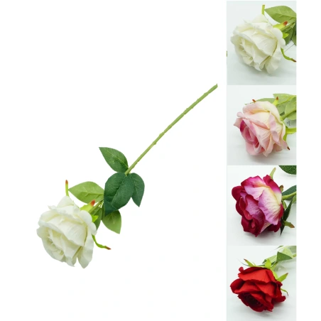 Artificial Rose, h-51 cm
