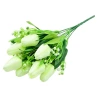 Tulip Bouquet, h-40 cm, white color