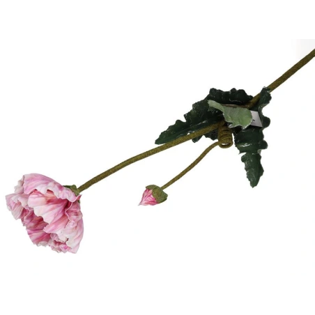 Artificial Poppy,  Pink, h-105 cm