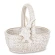 Decorative Basket With Bunny, 17×18×14.5 cm