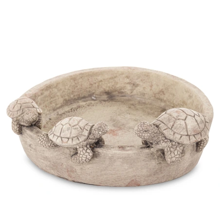 Bowl with Turtles, 8×22×22 cm