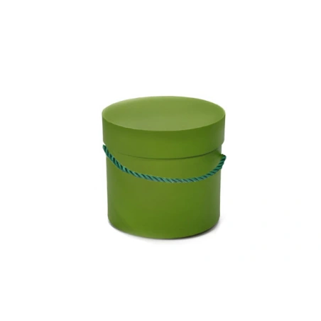 Box, 12.7×12.7 cm, Olive Green Color