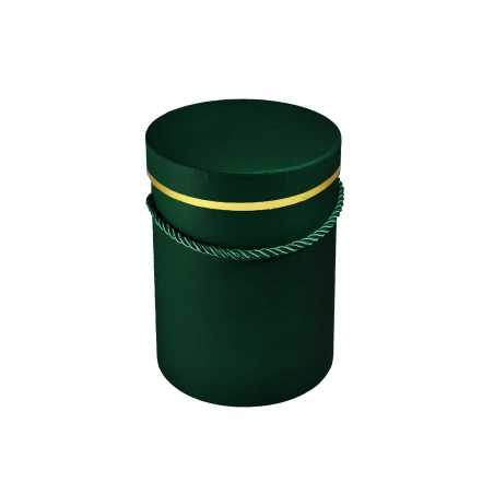 Box, 15.2×10.2 cm, Green and Gold Color