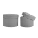 Boxes, Grey Color, 1 Set – 2 pcs., 12.5×17 cm, 11×15 cm