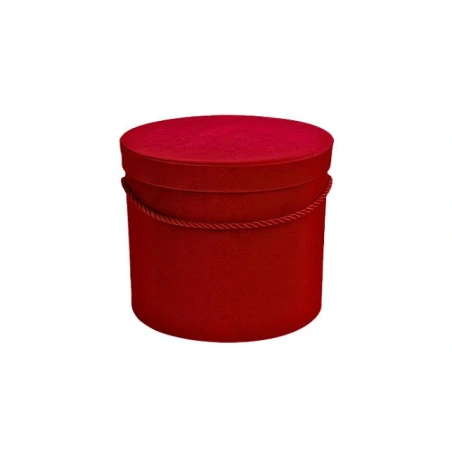 Box, Red Color, 12.7×12.2 cm