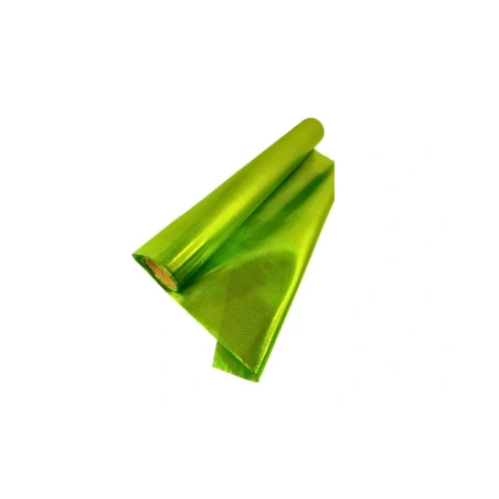 Organza, 37 cm × 5 y (4.57 m), Shiny green Color