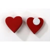 Heart-Shaped Stickers, 1.5 cm, 1 Set – 20 pcs